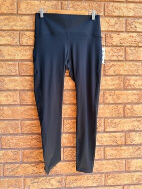 • Hyba Pulse Black Full Length Leggings